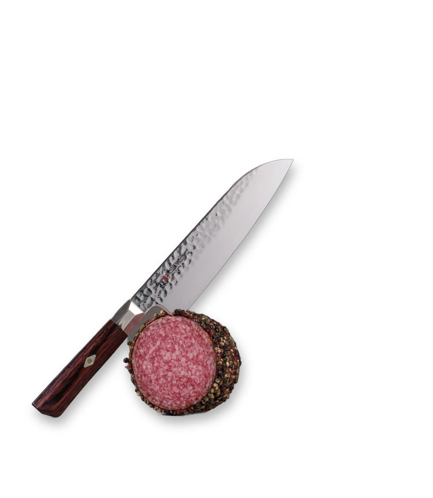 Mcusta Zanmai Supreme Hammered santokukniv 18 cm - Bilde 2